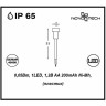 Светильник NOVOTECH SOLAR садовый на солнечных батареях с выключателем 357206 NV-357206